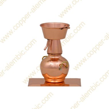 Miniature Copper Alquitar & Base