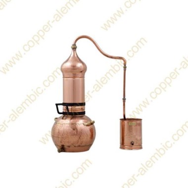 10 L Kupfer-Destillierkolben mit Rotierender Säule Premium