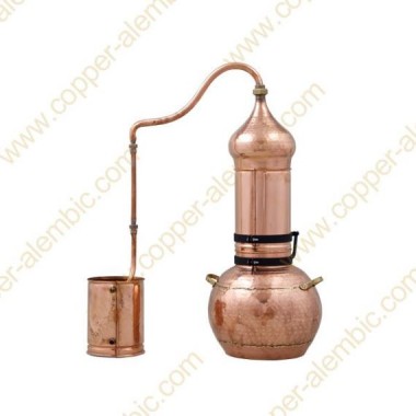 60 L Kupfer-Destillierkolben mit Rotierender Säule Premium
