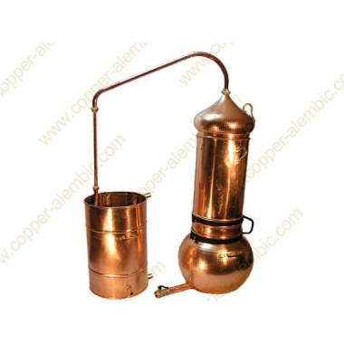 250 L Kupfer-Destillierkolben mit Rotierender Säule Premium