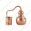 5 L Kupfer-Destillierkolben mit Nietverbindungen Premium