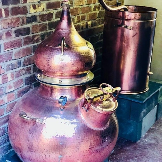 Soldered Copper Moonshine Alembic Still Premium @ Jones Distillery, Northwich, United Kingdom